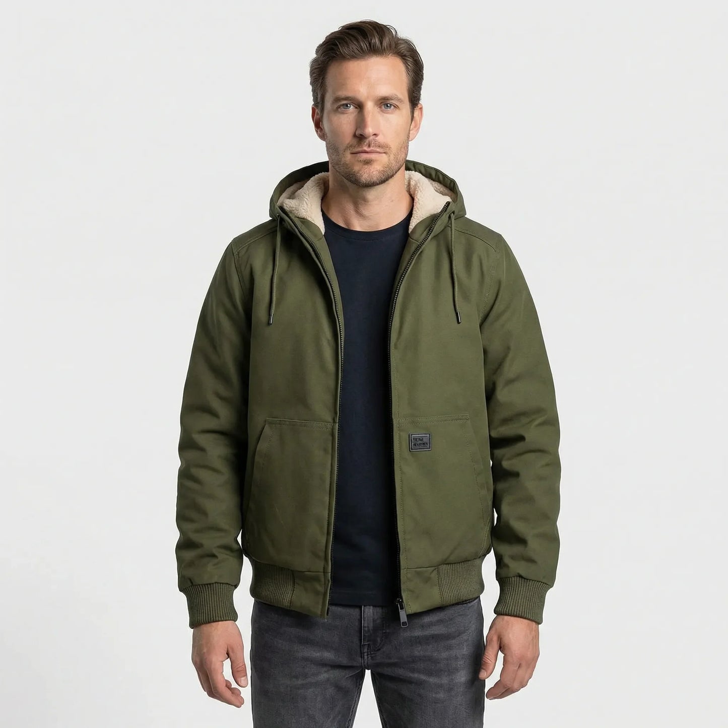 Modern Hooded Bomber Jacket - Arvid