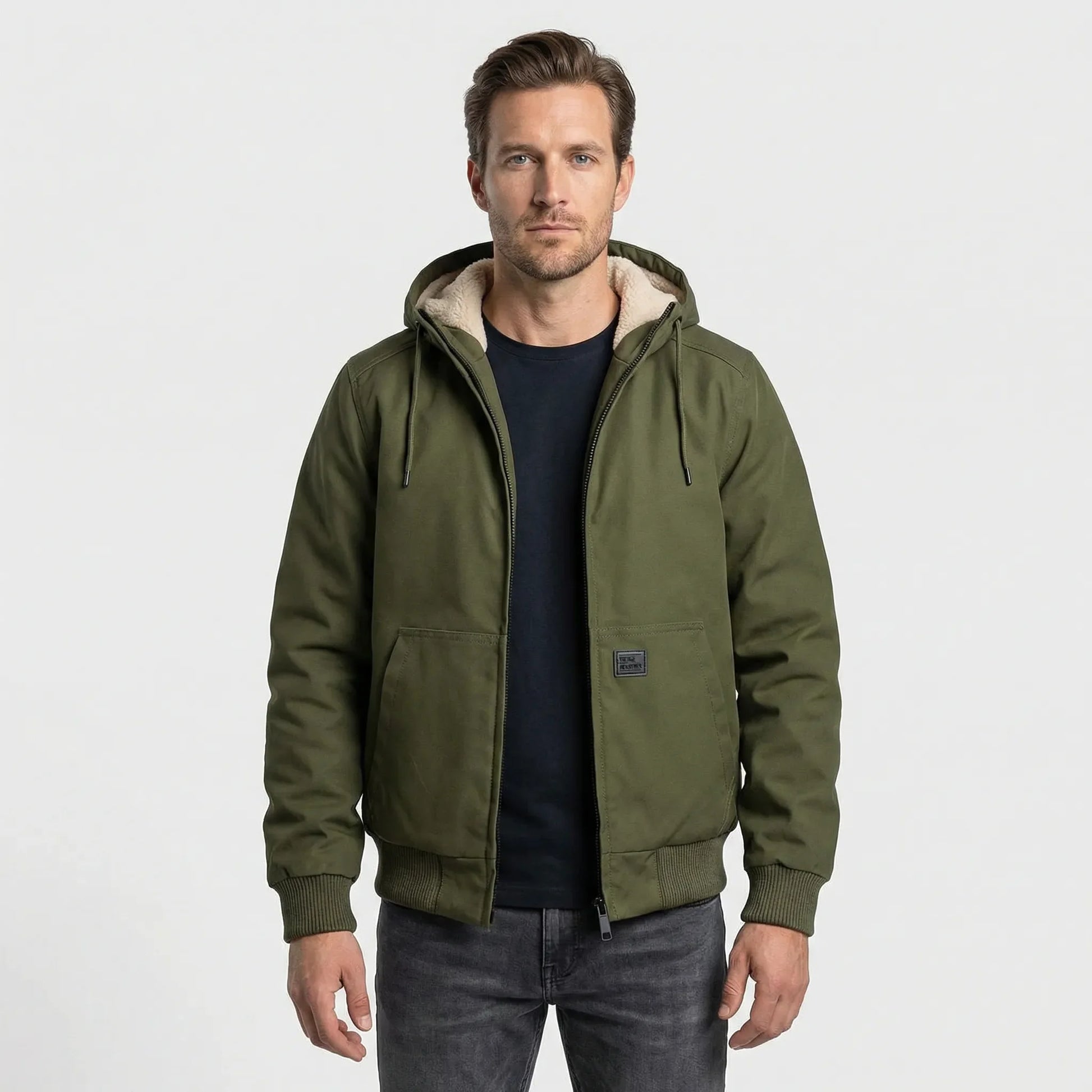 Modern Hooded Bomber Jacket - Arvid