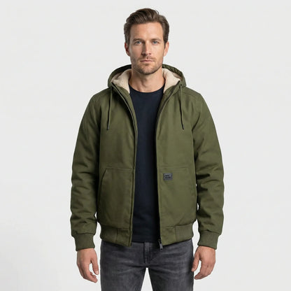Modern Hooded Bomber Jacket - Arvid