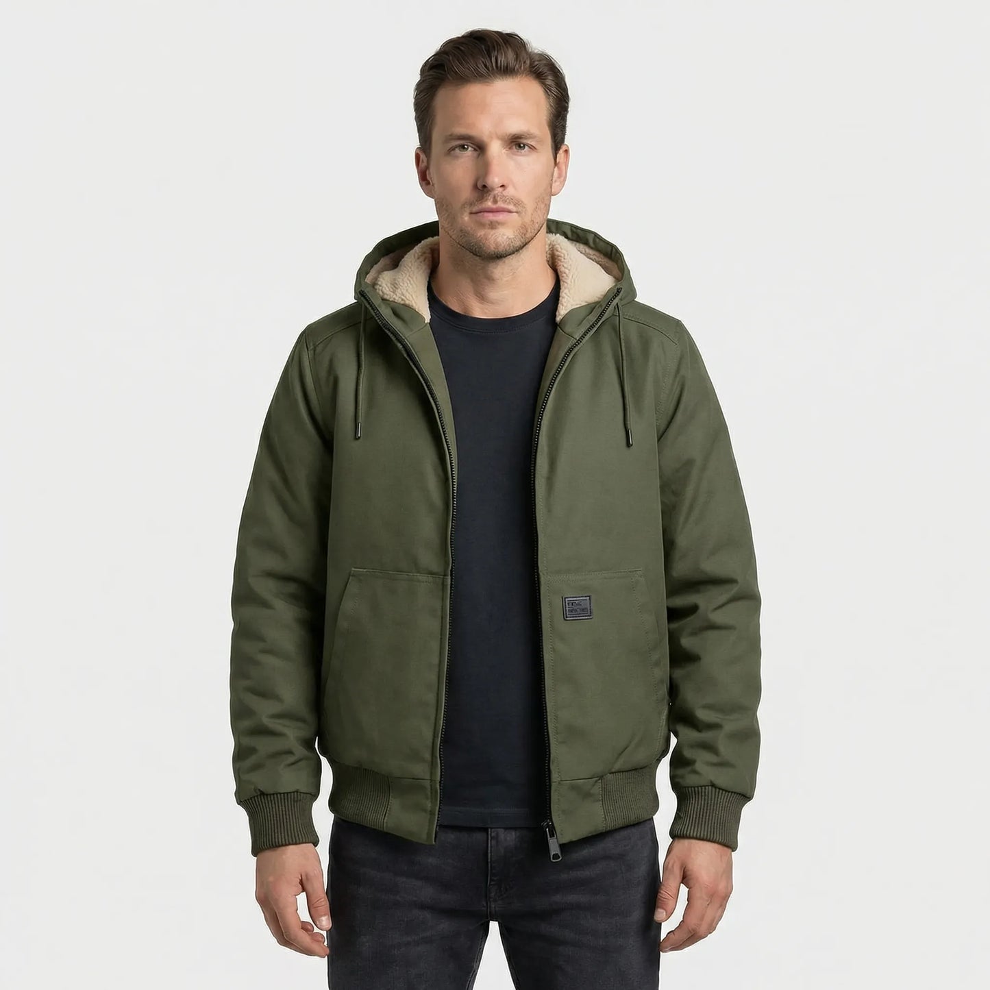 Modern Hooded Bomber Jacket - Arvid