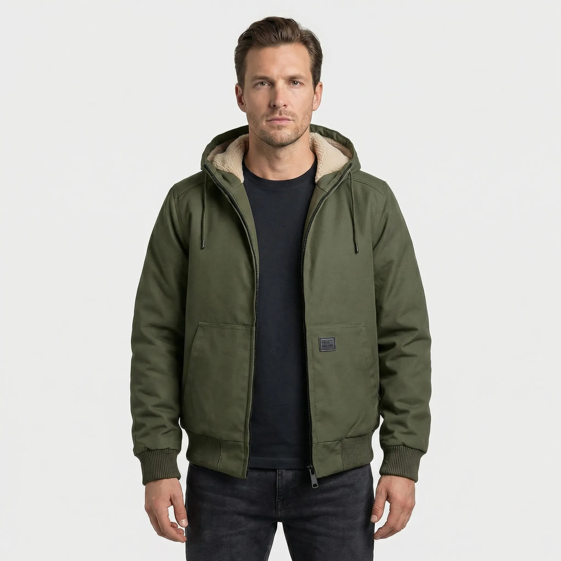 Modern Hooded Bomber Jacket - Arvid