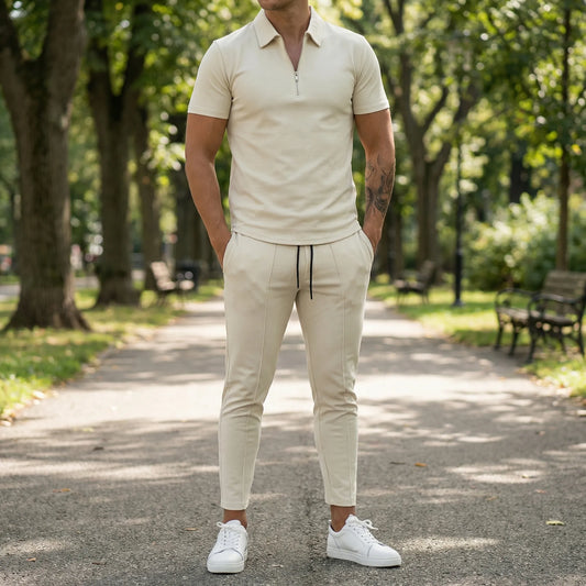 Modern Zip-Collar Tracksuit - Sascha