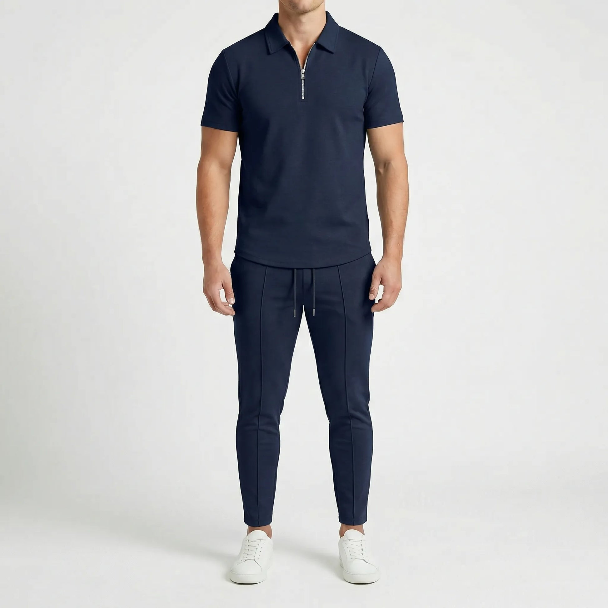 Modern Zip-Collar Tracksuit - Sascha