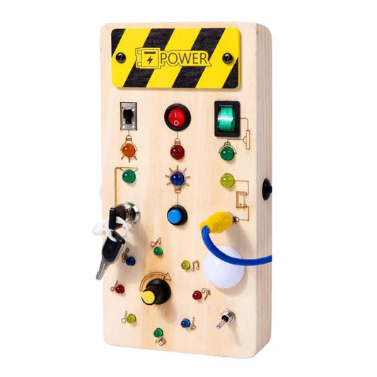 Montessori LED Busy Board - Learn Through Play 1