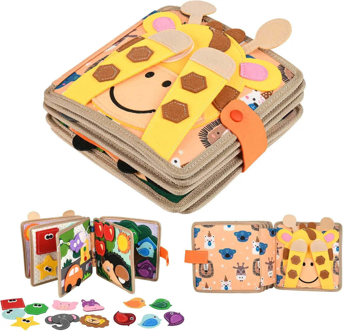 Montessori Busy Book – Learn Through Play 1