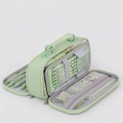 Multi-Compartment Zipped Stationery Bag - Modulax