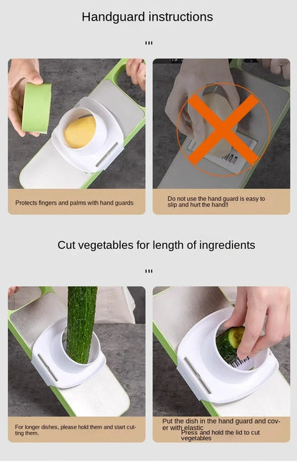 Multi-Function Vegetable Mandoline Slicer - CuliPrep