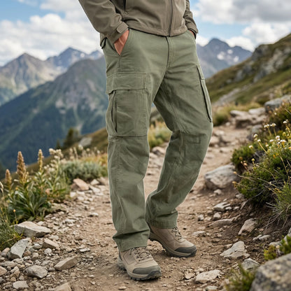 Multi-Pocket Cargo Trousers - Timon