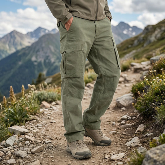 Multi-Pocket Cargo Trousers - Timon