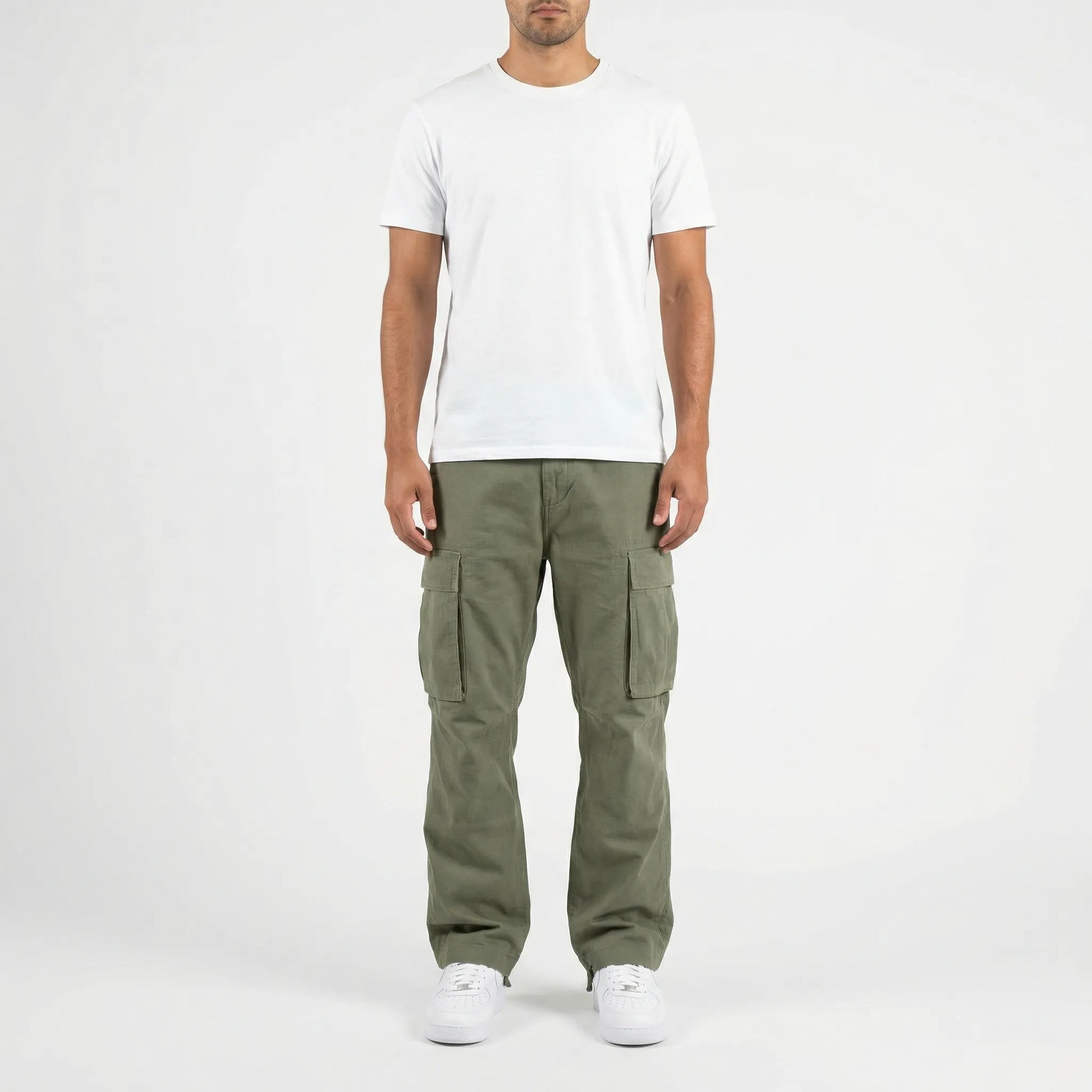 Multi-Pocket Cargo Trousers - Timon