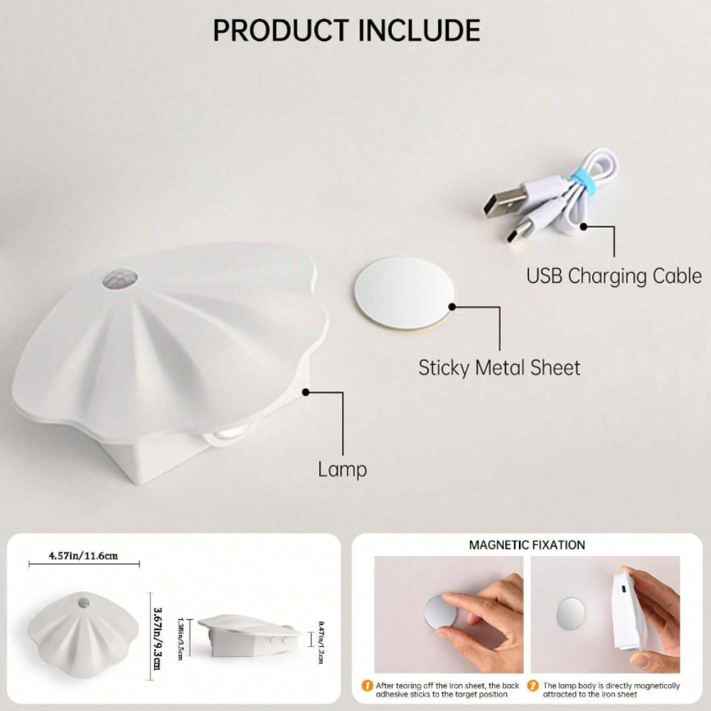 Smart Shell Motion Sensor Lamp - LumiMotion