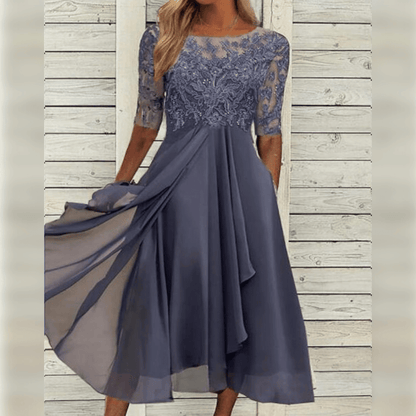 Stylish and Comfortable Dress - Lilac