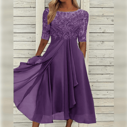 Stylish and Comfortable Dress - Lilac