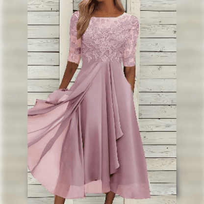 Stylish and Comfortable Dress - Lilac