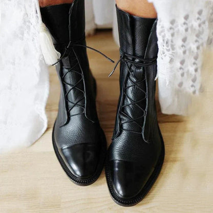 Ladies' Ankle Boots Made of Leather – Mirelle