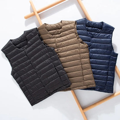 Ultralight down vest for men – Laurent