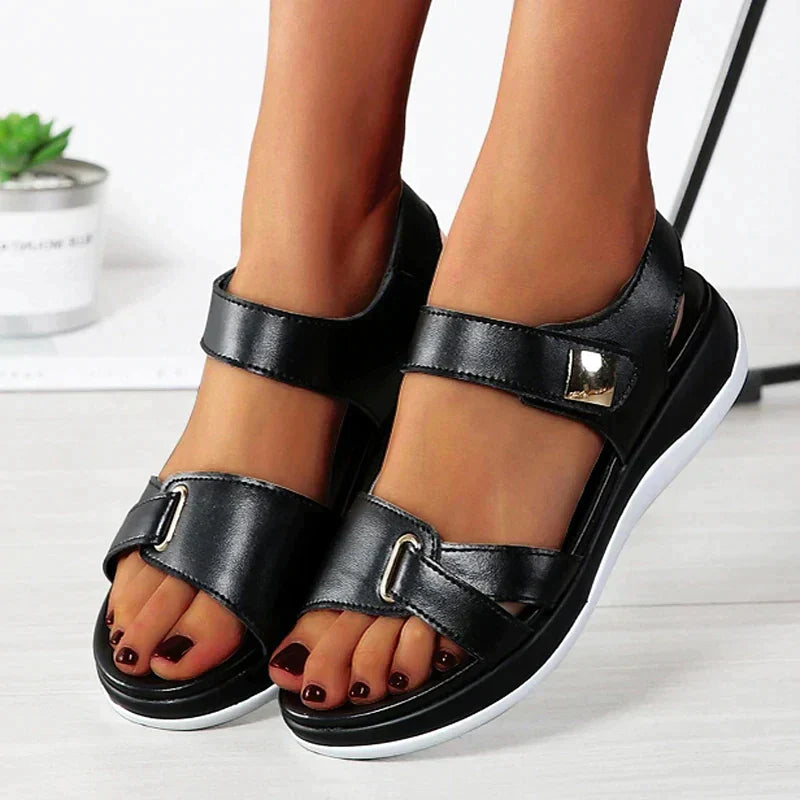 Orthopaedic ladies' sandals with trendy fit – FlexiComfort 31