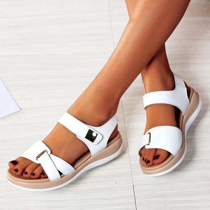 Orthopaedic ladies' sandals with trendy fit – FlexiComfort 31