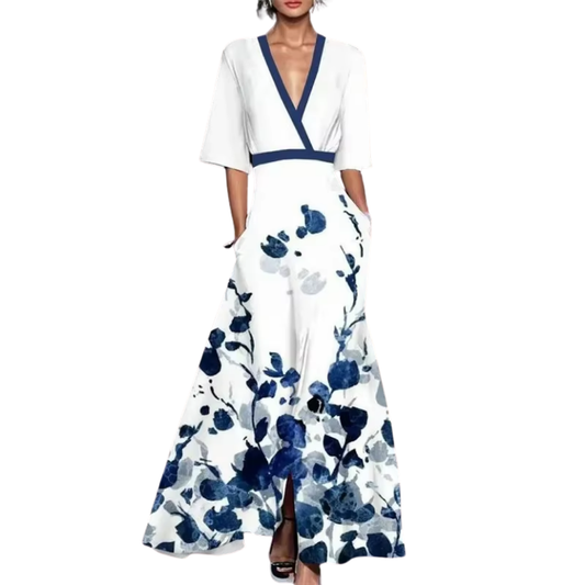 Summer dress - Lola | Luxurious dress with waist belt