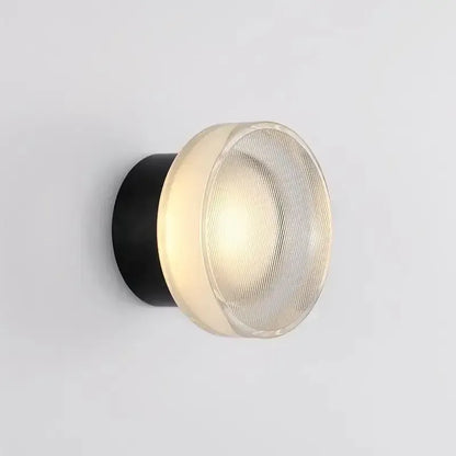 Nordic Circular Wall Lamp - Modern LED Sconce for Bedroom and Hallway 6