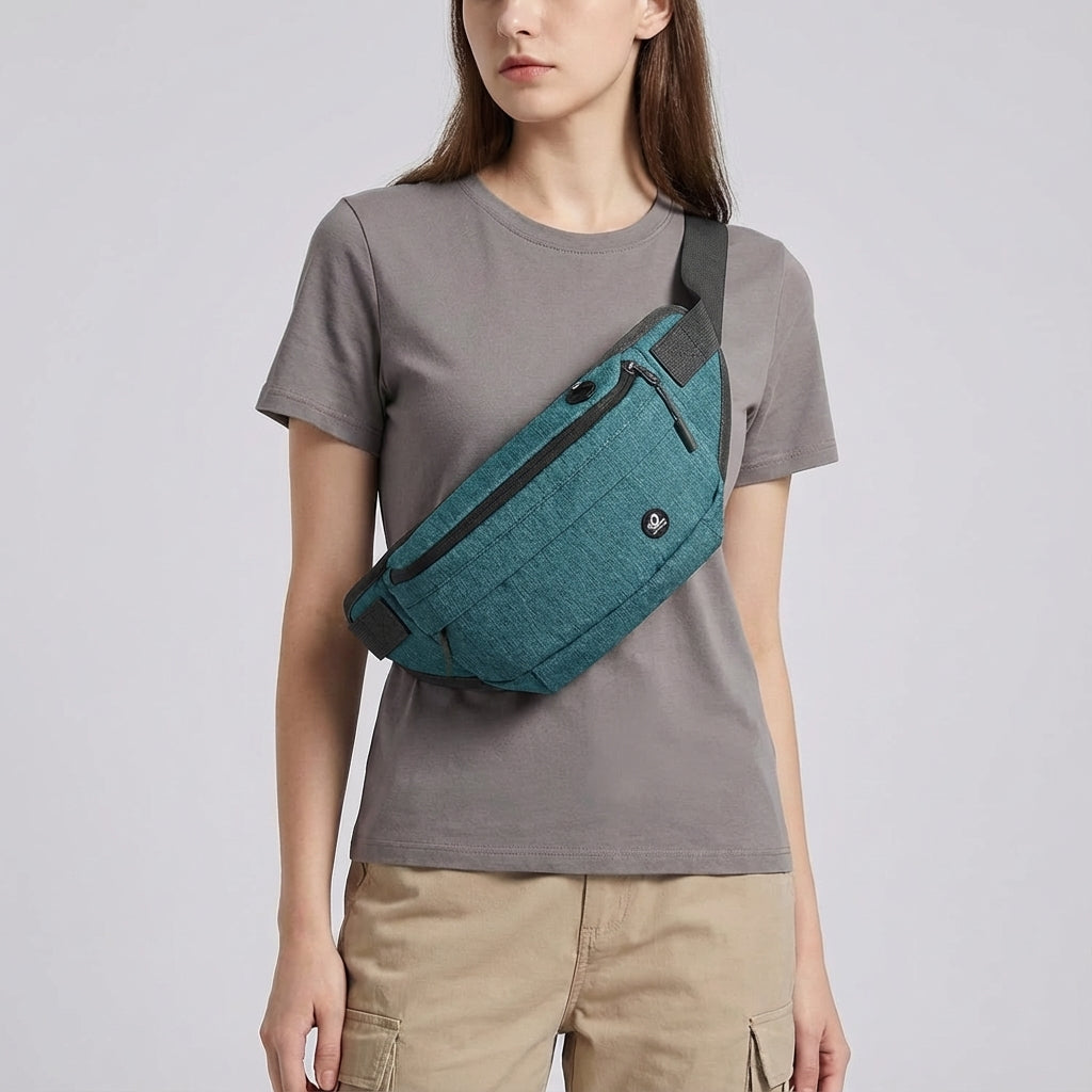Nylon Multi Pocket Sling Tas - FlexSling