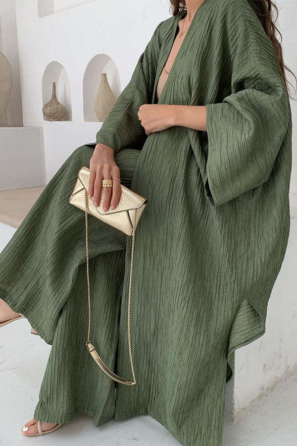 Two-Piece Relax Set with Jacket and Trousers – Alizéa