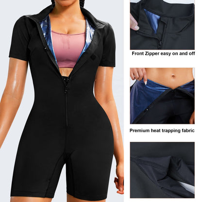 Full Body Shaper Sauna Suit – Celina