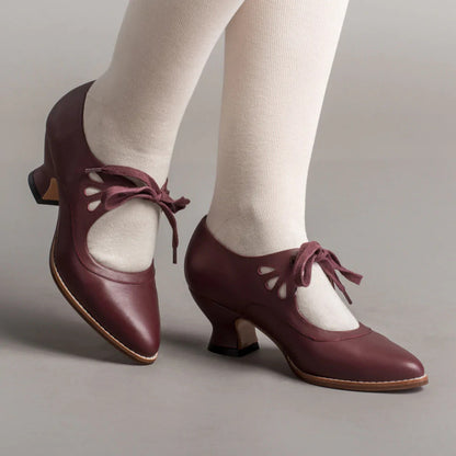 Orthopaedic leather pumps – Viviana