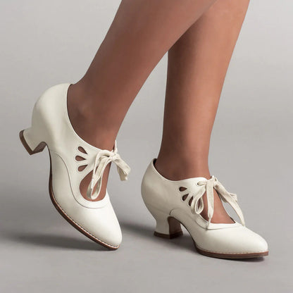 Orthopaedic leather pumps – Viviana