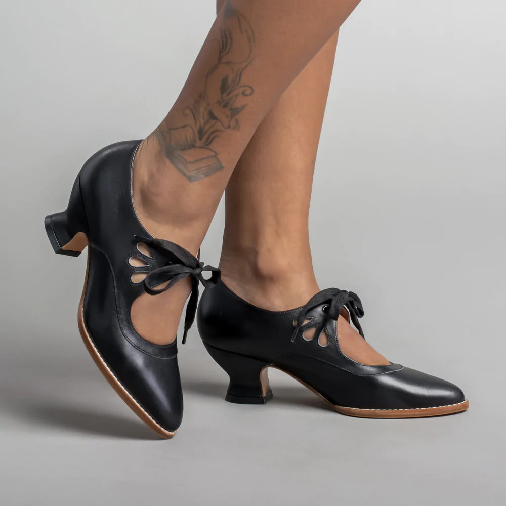 Orthopaedic leather pumps – Viviana