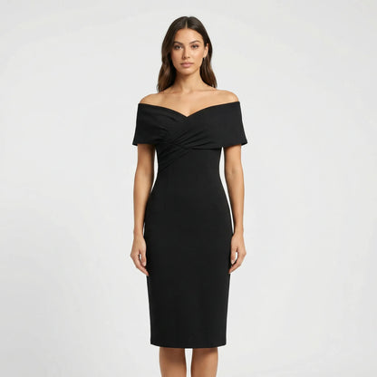 Off-The-Shoulder Evening Dress - Jasmina
