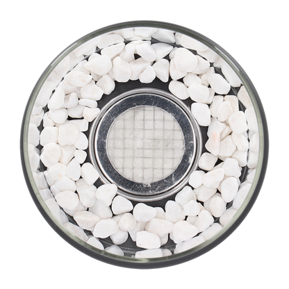 Classic Oil Lamp with Open Flame - Lumora