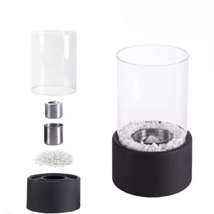 Classic Oil Lamp with Open Flame - Lumora