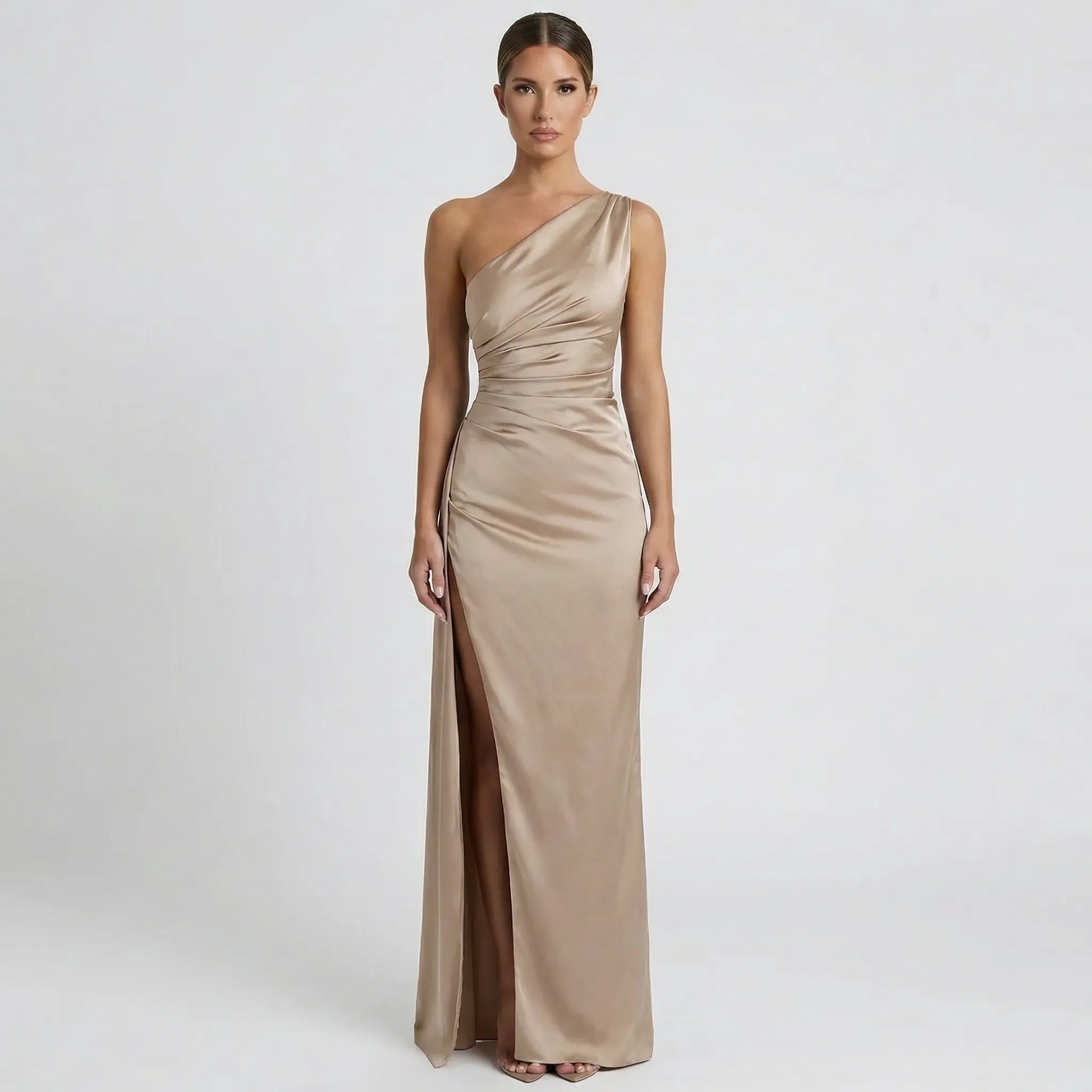 One-Shoulder Maxi Dress - Ayse