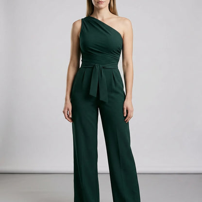 One-Shoulder Party Jumpsuit - Jasmina