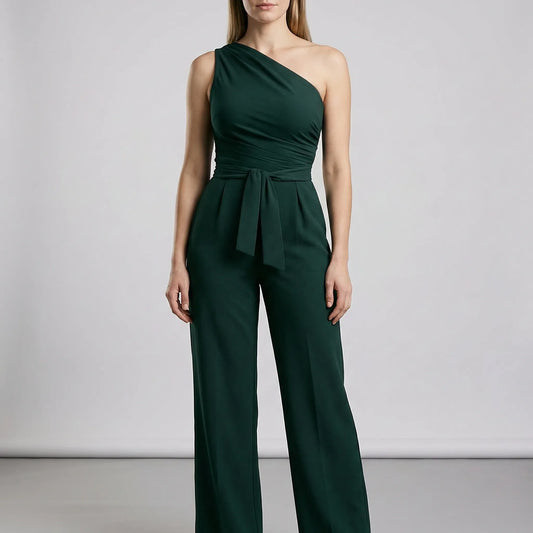 One-Shoulder Party Jumpsuit - Jasmina