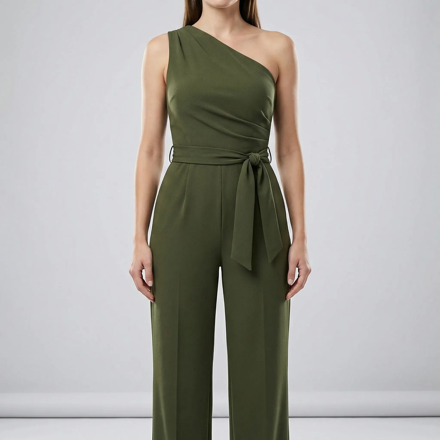One-Shoulder Party Jumpsuit - Jasmina