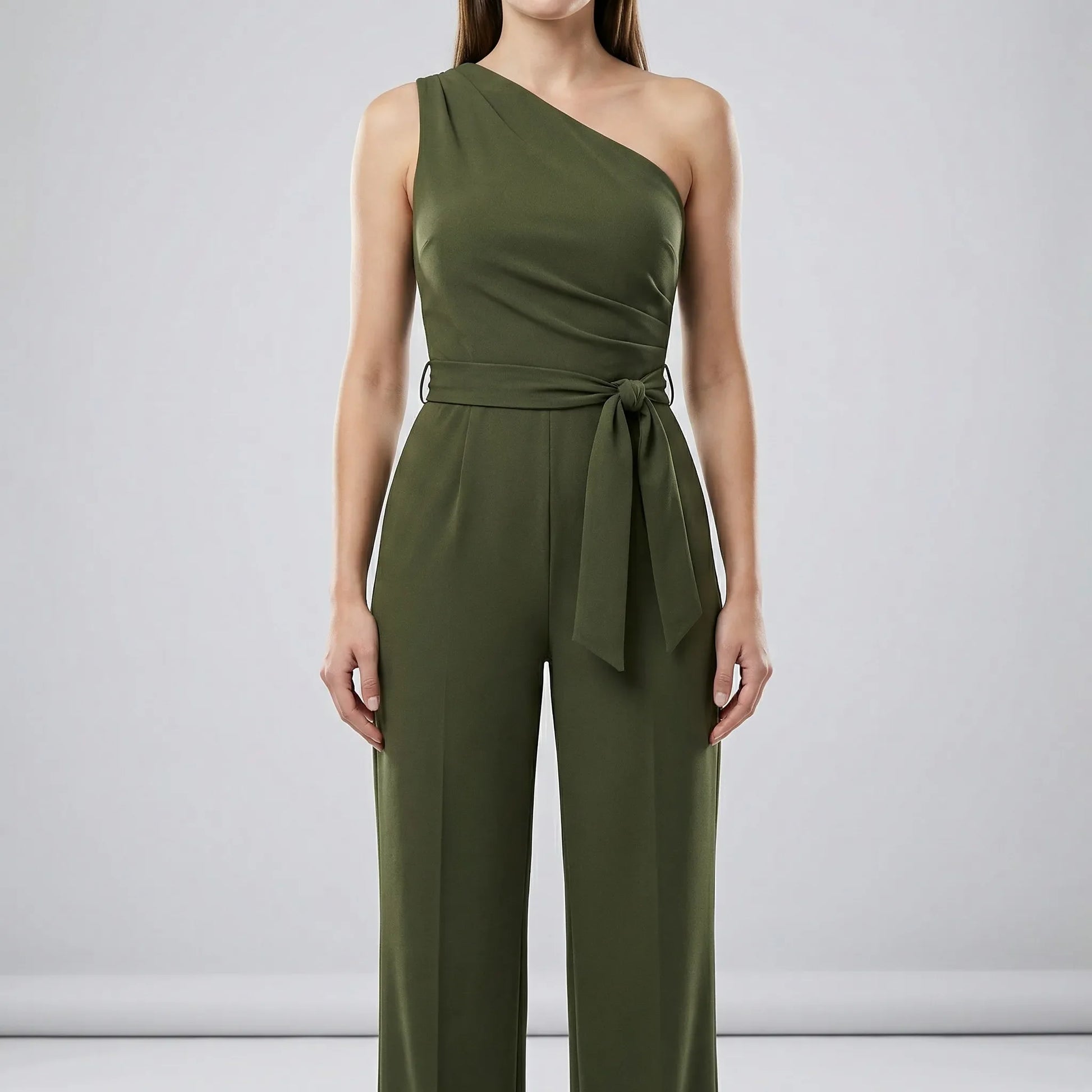 One-Shoulder Party Jumpsuit - Jasmina
