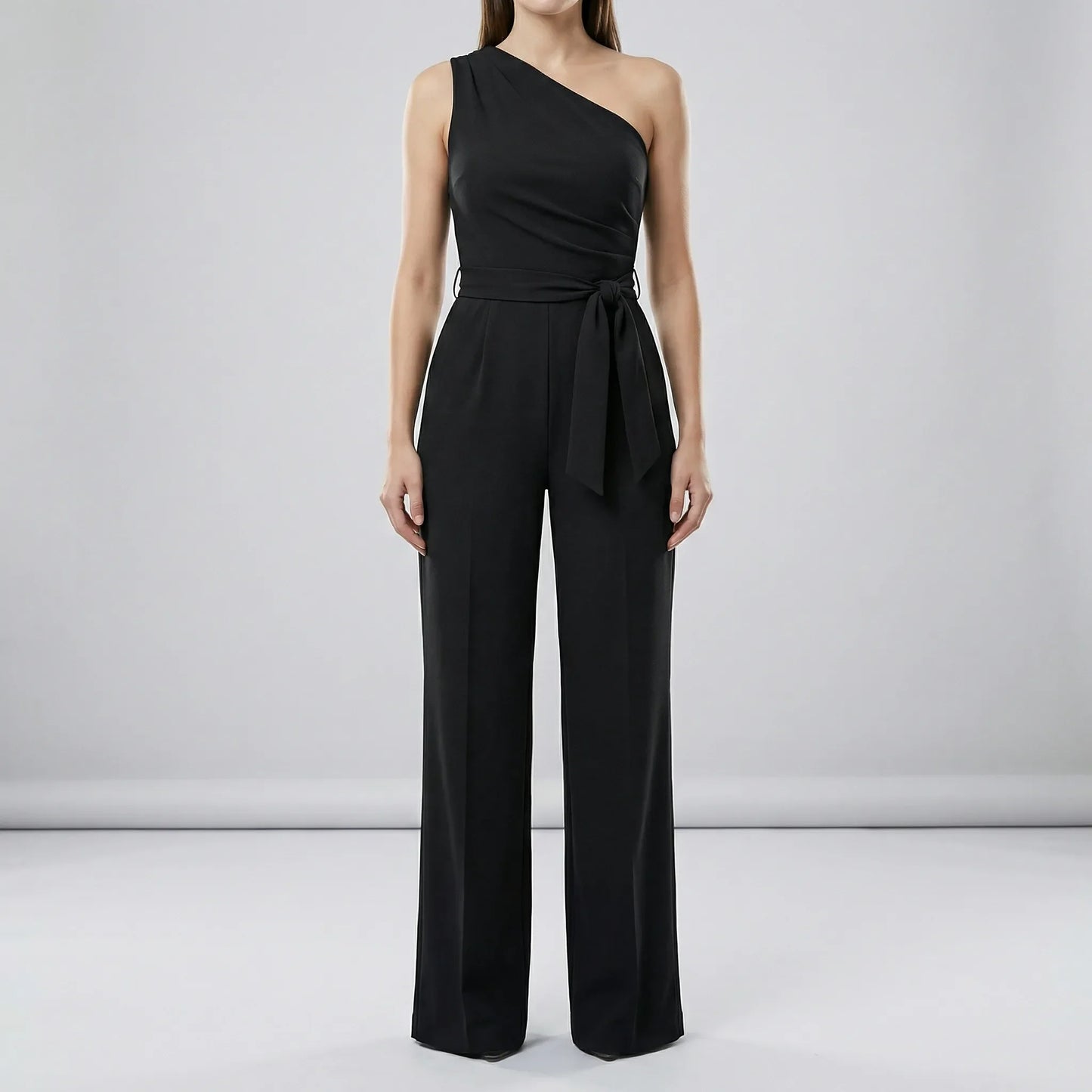 One-Shoulder Party Jumpsuit - Jasmina