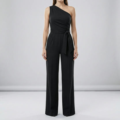 One-Shoulder Party Jumpsuit - Jasmina