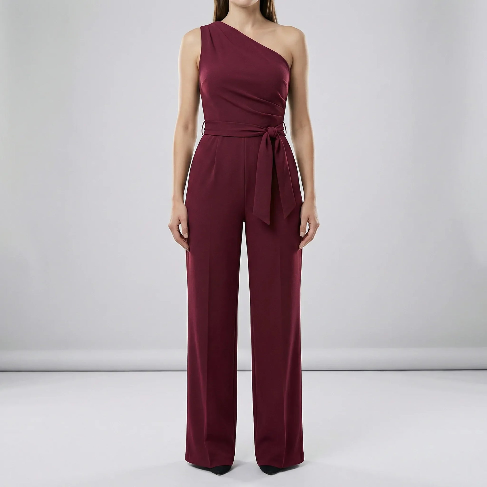 One-Shoulder Party Jumpsuit - Jasmina