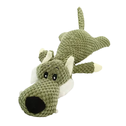 Tough Plush Dog Chew Toy for Strong Chewers 5