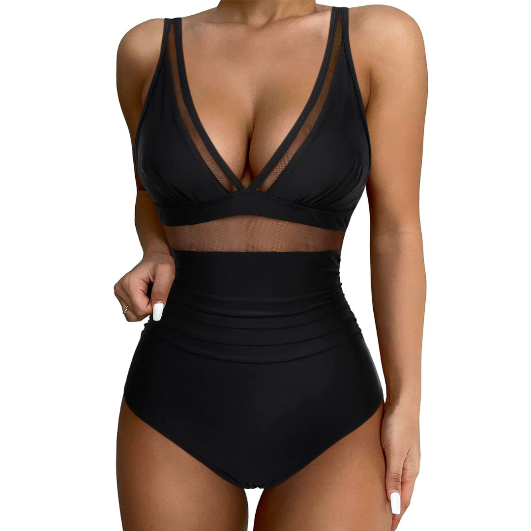 Swimsuit with adjustable straps and a flattering cut – Leona