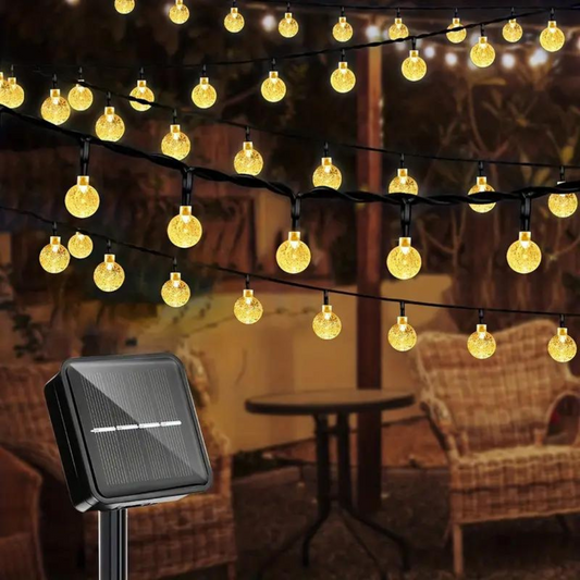 Solar String Lights for Outdoors - EcoGlow