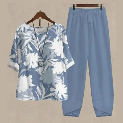 Trendy 2-Piece Spring and Summer Set - LenaDuo