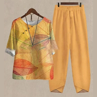 Trendy 2-Piece Spring and Summer Set - LenaDuo