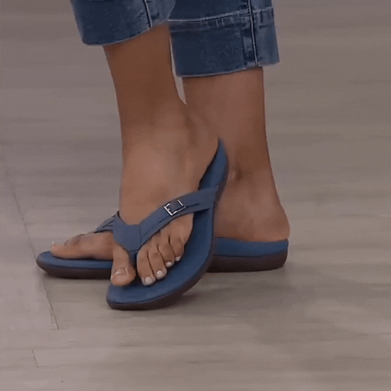Women's orthopaedic toe-post sandals – Mira