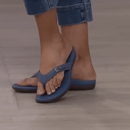 Women's orthopaedic toe-post sandals – Mira