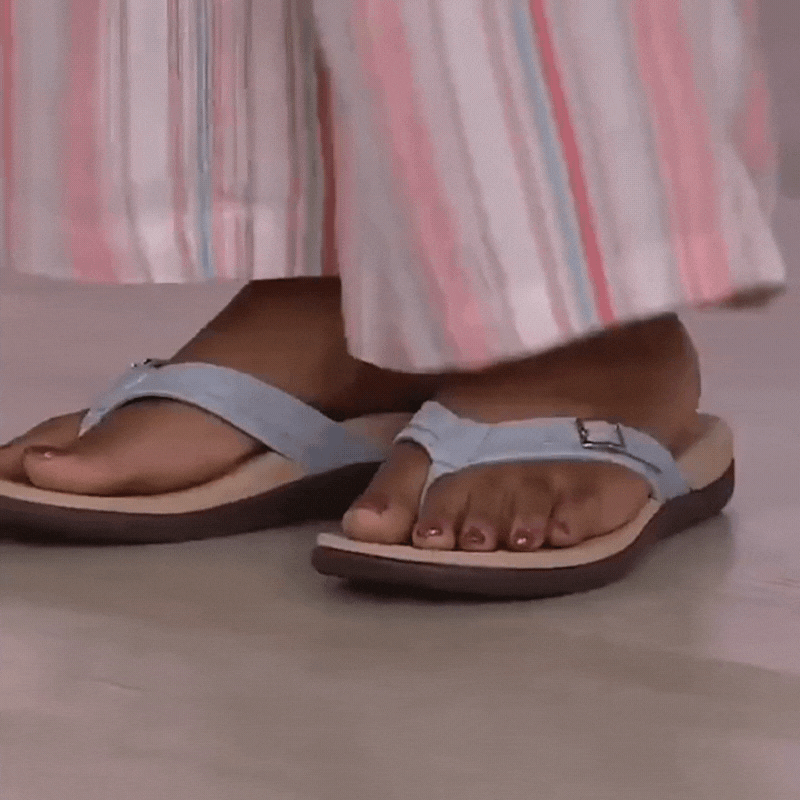 Women's orthopaedic toe-post sandals – Mira