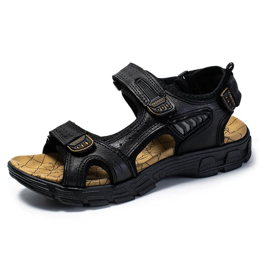 Open-Toe Sandal With Hook-And-Loop Fastenings - Jeffrey